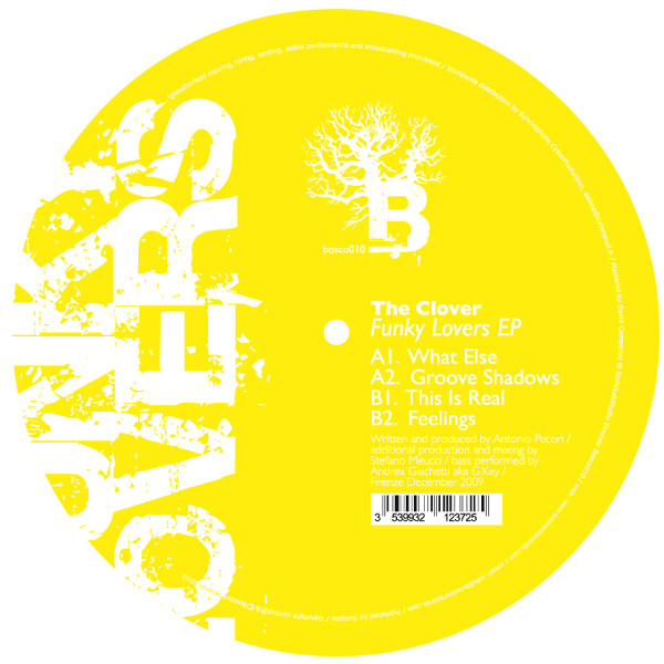 The Clover - Funky Lovers EP | Bosconi Records (bosco010) - main