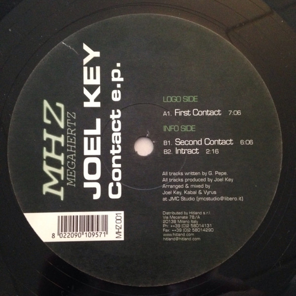 Joel Key - Contact E.P. | Megahertz (MHZ 001)
