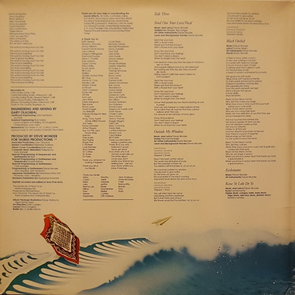 Stevie Wonder - (Journey Through) The Secret Life Of Plants | Motown (7C 156-62492/3) - 4