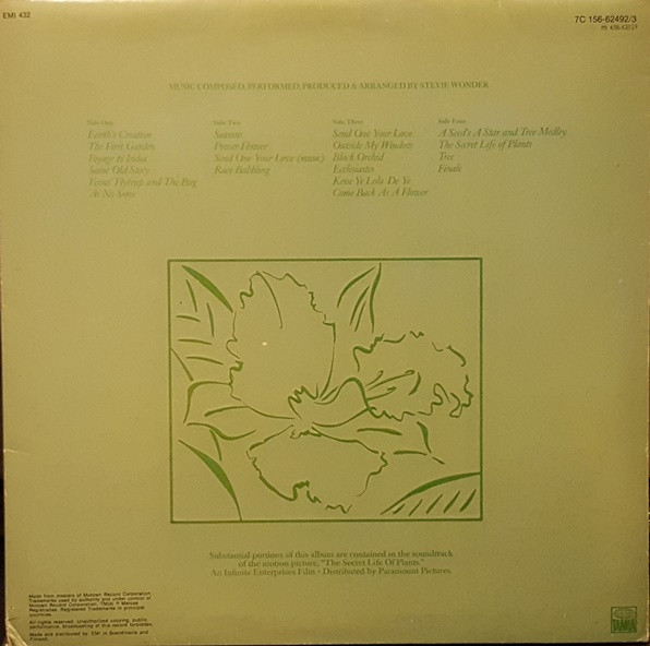 Stevie Wonder - (Journey Through) The Secret Life Of Plants | Motown (7C 156-62492/3) - 2