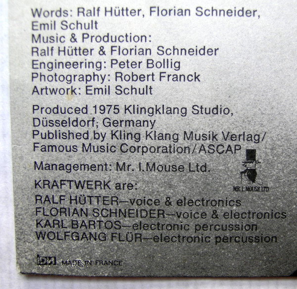 Kraftwerk - Radio-Activity | Capitol Records (2C 066-82.087) - 11 Kraftwerk - Radio-Activity | Capitol Records (2C 066-82.087) - 11