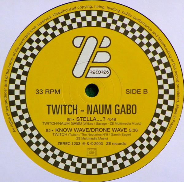 JD Twitch - Zevolution Serie #1 - Contort Yourself By Twitch - Optimo Mix | ZE Records (ZEREC.1203) - 4