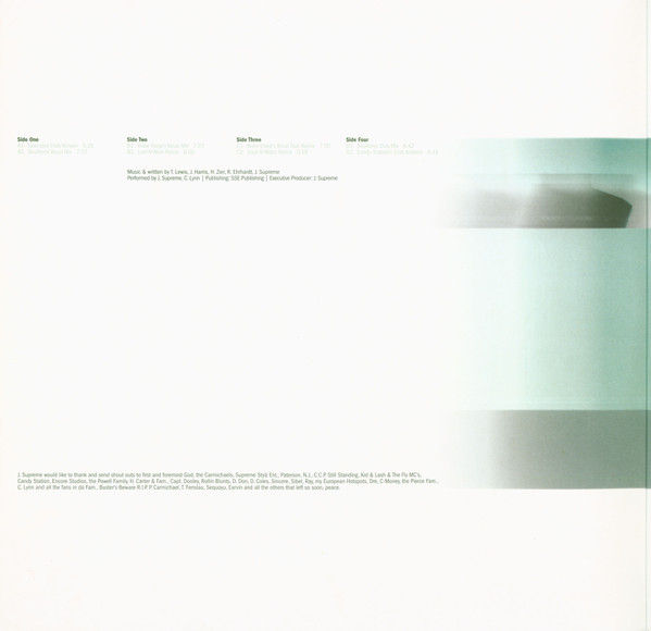 J. Supreme  &  Cheryl Lynn - Your Love (Encore) | Zeitgeist (561 568-1) - 3