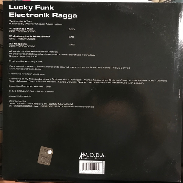 Lucky Funk - Electronik Ragga | Moda (MD 082) - 2 Lucky Funk - Electronik Ragga | Moda (MD 082) - 2