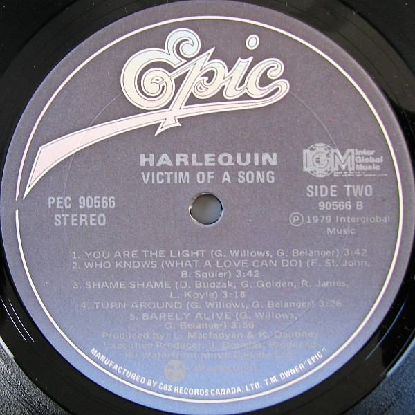 Harlequin - Victim Of A Song | Epic (PEC 90566) - 4 Harlequin - Victim Of A Song | Epic (PEC 90566) - 4