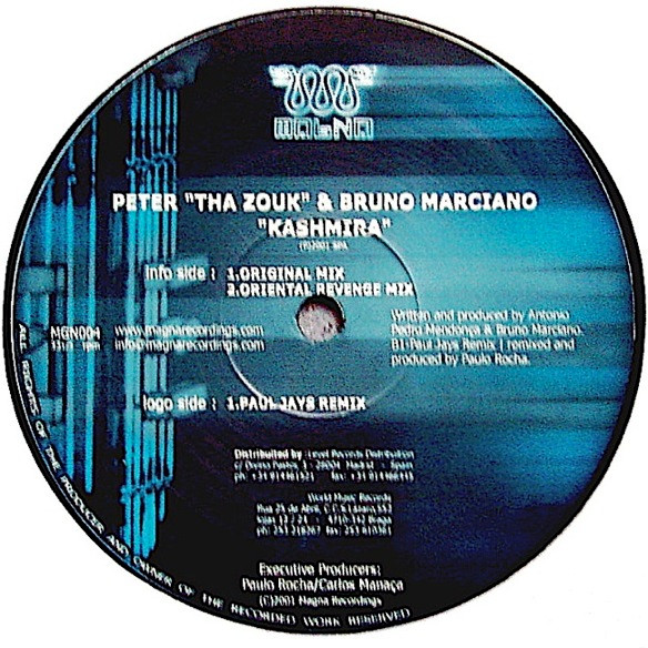 Peter Tha Zouk & Bruno Marciano - Kashmira | Magna Recordings (MGN004) - main