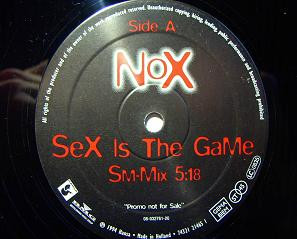 Nox - Sex Is The Game | Hansa (74321 21465 1) - main Nox - Sex Is The Game | Hansa (74321 21465 1) - main