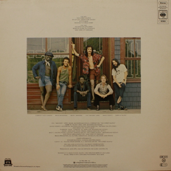 The Wild, The Innocent &  The E Street Shuffle