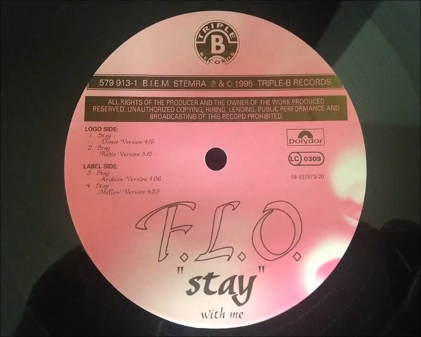 F.L.O. - Stay With Me | Triple-B Records (579 913-1)