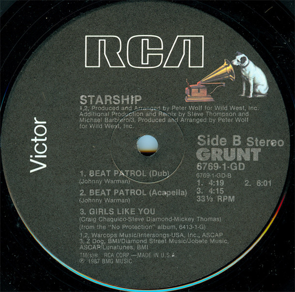 Starship - Beat Patrol | RCA (6769-1-GD) - 2 Starship - Beat Patrol | RCA (6769-1-GD) - 2