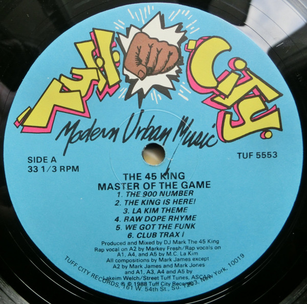 The 45 King - Master Of The Game | Tuff City (TUF LP 5553) - 3
