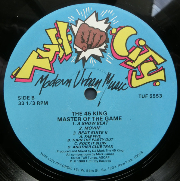 The 45 King - Master Of The Game | Tuff City (TUF LP 5553) - 4