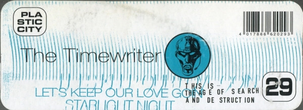 The Timewriter - Let's Keep Our Love Going / Starlight Night | Plastic City (PLAC 029-6) - 4 The Timewriter - Let's Keep Our Love Going / Starlight Night | Plastic City (PLAC 029-6) - 4