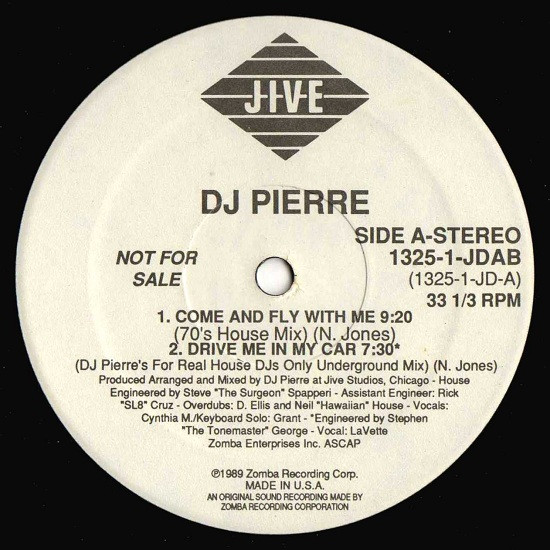 D.J. Pierre - Come And Fly With Me | Jive (1325-1-JDAB) - main D.J. Pierre - Come And Fly With Me | Jive (1325-1-JDAB) - main