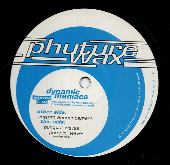 Dynamic Maniacs - DM Special | Phuture Wax (WAX DM-6) - main