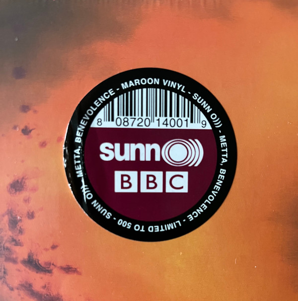 Sunn O))) - Metta, Benevolence BBC 6Music : Live On The Invitation Of Mary Anne Hobbs | Southern Lord (sunn400) - 2 Sunn O))) - Metta, Benevolence BBC 6Music : Live On The Invitation Of Mary Anne Hobbs | Southern Lord (sunn400) - 2