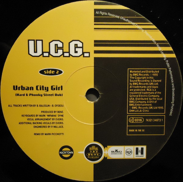 Benz - Urban City Girl | BMG Records (UK) Ltd. (74321 34873 1) - 4 Benz - Urban City Girl | BMG Records (UK) Ltd. (74321 34873 1) - 4