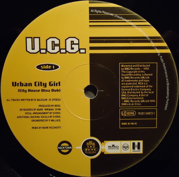 Benz - Urban City Girl | BMG Records (UK) Ltd. (74321 34873 1) - 3 Benz - Urban City Girl | BMG Records (UK) Ltd. (74321 34873 1) - 3