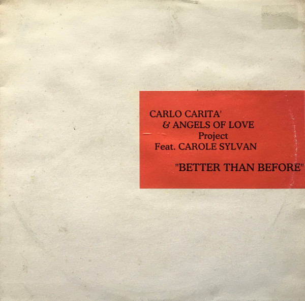 Angels Of Love - Better Than Before | Angels Of Love Records (AOL 003)