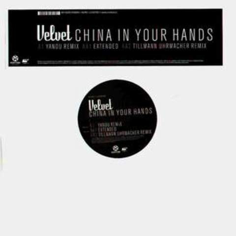 Velvet - China In Your Hands | Kontor Records (Kontor240) - main Velvet - China In Your Hands | Kontor Records (Kontor240) - main