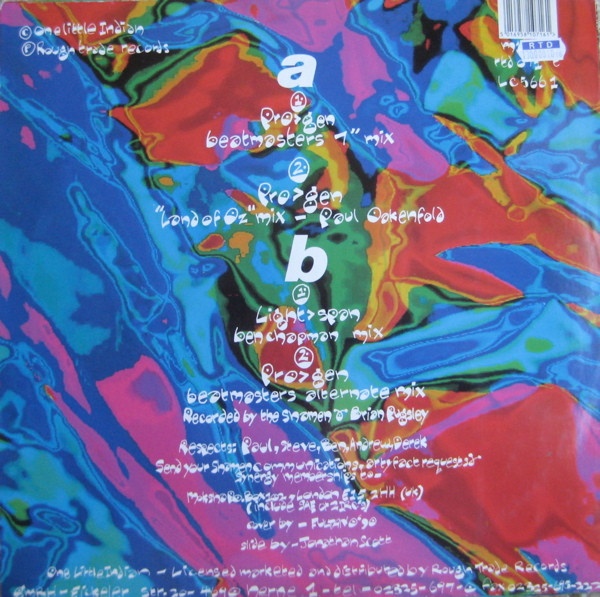 The Shamen - Pro>gen | Rough Trade (RTD 071T) - 2 The Shamen - Pro>gen | Rough Trade (RTD 071T) - 2