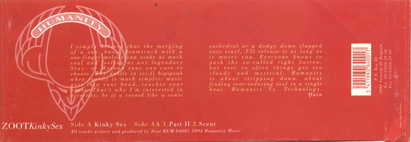 Zoot - Kinky Sex / Part II / Scent | Humanity Music (HUM 64001) - 4 Zoot - Kinky Sex / Part II / Scent | Humanity Music (HUM 64001) - 4