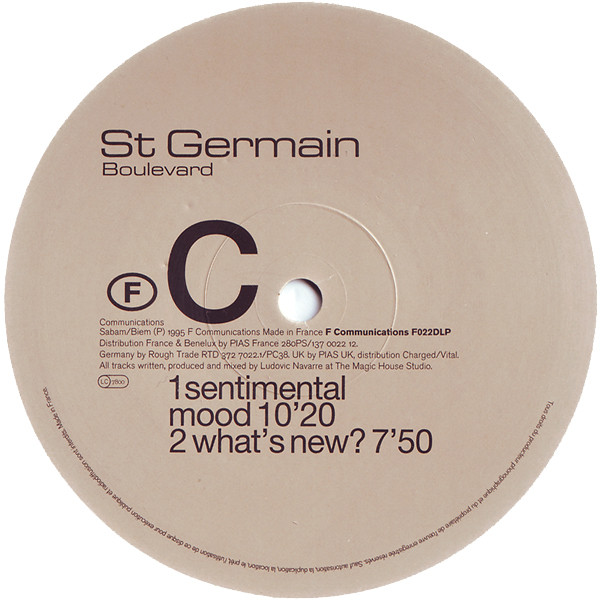 St Germain - Boulevard (The Complete Series) | F Communications (F022DLP) - 6