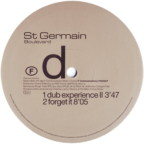 St Germain - Boulevard (The Complete Series) | F Communications (F022DLP) - 7