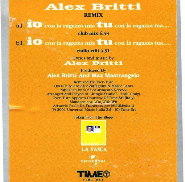 Alex Britti - Io Con La Ragazza Mia, Tu Con La Ragazza Tua | TIME (TIME 254) - main Alex Britti - Io Con La Ragazza Mia, Tu Con La Ragazza Tua | TIME (TIME 254) - main