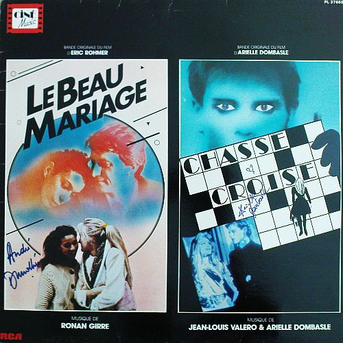 Ronan Girre  &  Arielle Dombasle  &  Jean-Louis Valero - Le Beau Mariage / Chasse-Croisé (Bande Originale Du Film) | RCA (PL 37665)