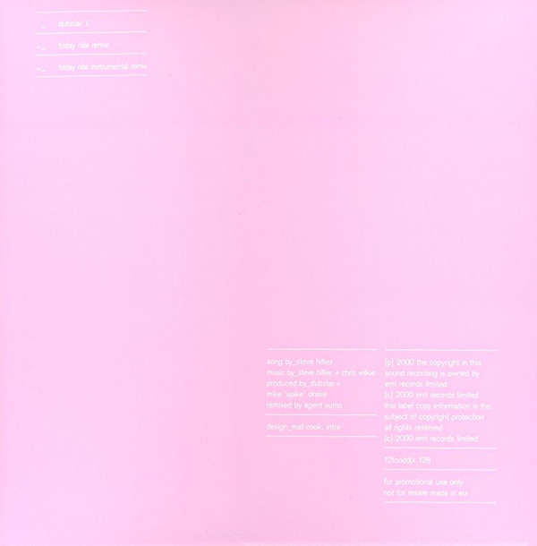 Dubstar - I | Food (12fooddjx 128) - 3