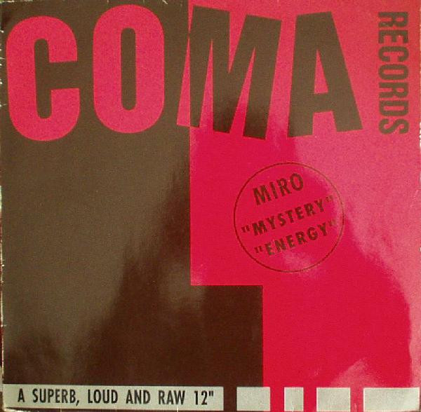 Miro - Energy / Mystery | Coma Records (COMA 127019) - main Miro - Energy / Mystery | Coma Records (COMA 127019) - main