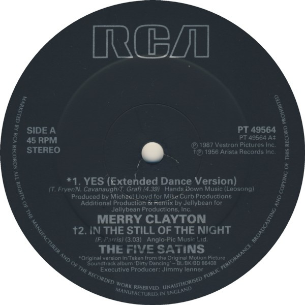 Merry Clayton - Yes (Jellybean Remix) | RCA (PT 49564) - 3