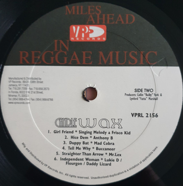 Various - Candle Wax | VP Records (VPRL2156) - 4 Various - Candle Wax | VP Records (VPRL2156) - 4