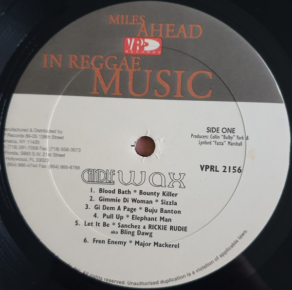 Various - Candle Wax | VP Records (VPRL2156) - 3 Various - Candle Wax | VP Records (VPRL2156) - 3