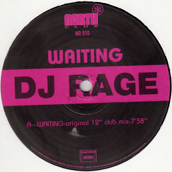 Leilla Konig & Laurent Neto Present DJ Rage - Waiting | North Club (NR 010) - main