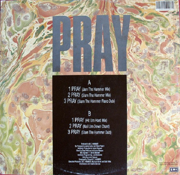 MC Hammer - Pray | Capitol Records (14 2041406) - 2