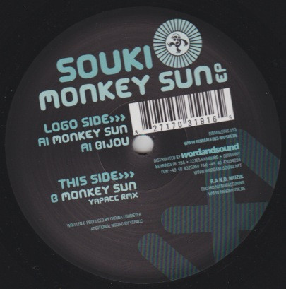 Souki - Monkey Sun EP | Einmaleins Musik (EINMALEINS 053) - 2 Souki - Monkey Sun EP | Einmaleins Musik (EINMALEINS 053) - 2