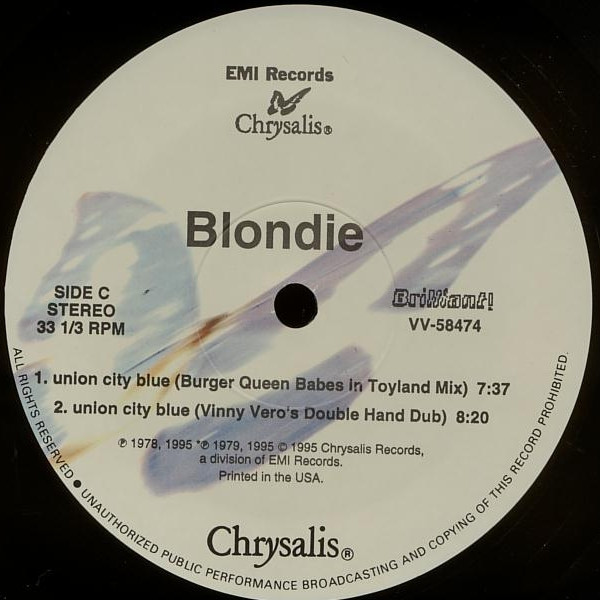 Blondie - Union City Blue | Chrysalis (VV 58474) - 3