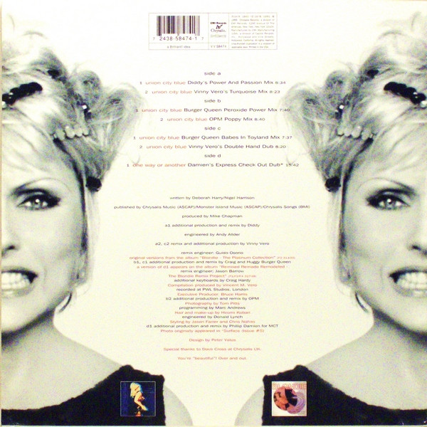 Blondie - Union City Blue | Chrysalis (VV 58474) - 2