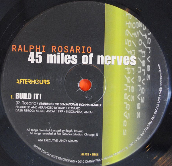 Ralphi Rosario - 45 Miles Of Nerves | Afterhours (AH-123) - 7