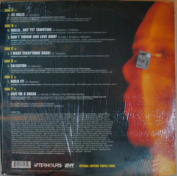 Ralphi Rosario - 45 Miles Of Nerves | Afterhours (AH-123) - 2