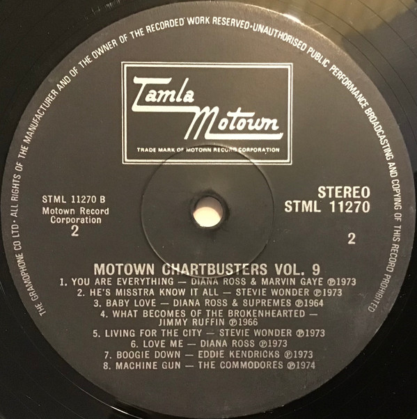 Motown Chartbusters Vol. 9