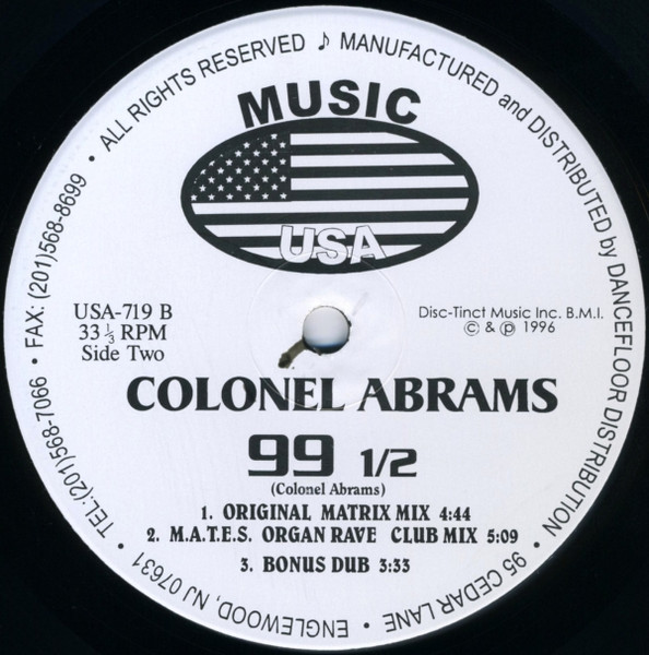 Colonel Abrams - 99 1/2 | Music USA (USA-719) - 2 Colonel Abrams - 99 1/2 | Music USA (USA-719) - 2
