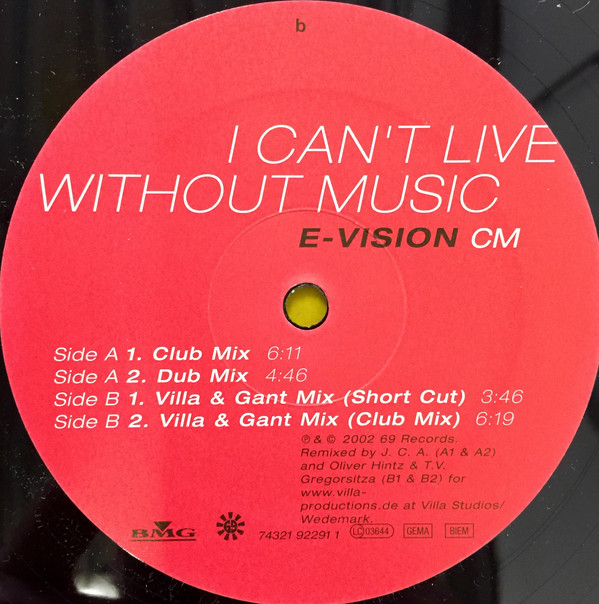 Corinna May - I Can't Live Without Music | 69-Records (74321 92291 1) - 3 Corinna May - I Can't Live Without Music | 69-Records (74321 92291 1) - 3