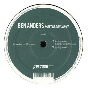 Ben Anders - Moving Around EP | Percusa Records (PRCS005) - main Ben Anders - Moving Around EP | Percusa Records (PRCS005) - main