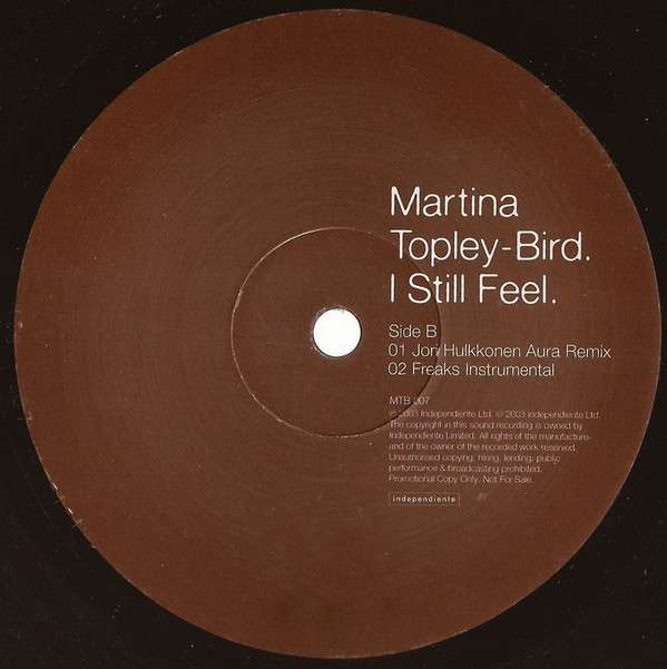 Martina Topley-Bird - I Still Feel | Independiente (MTB 007) - 2 Martina Topley-Bird - I Still Feel | Independiente (MTB 007) - 2