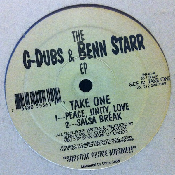 G-Dubs & Benn Starr - The G-Dubs & Ben Starr EP | TNT Records (TNT-61) - main