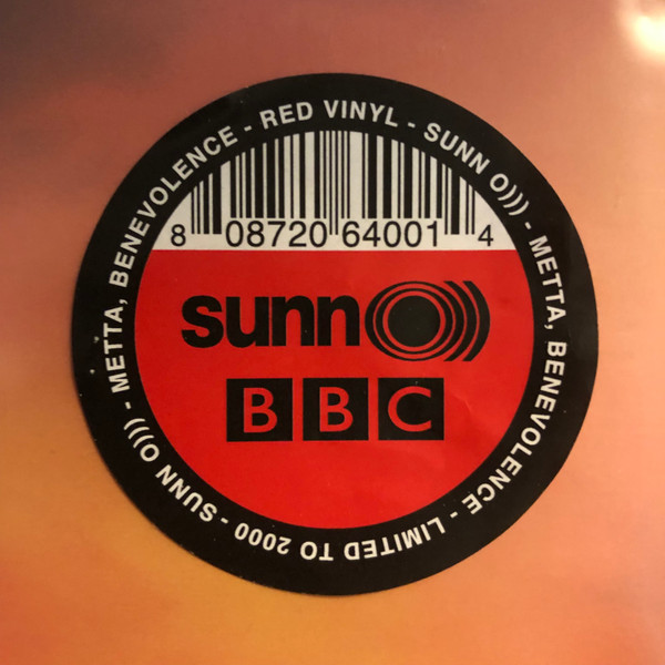 Sunn O))) - Metta, Benevolence BBC 6Music : Live On The Invitation Of Mary Anne Hobbs | Southern Lord (sunn400) - 3 Sunn O))) - Metta, Benevolence BBC 6Music : Live On The Invitation Of Mary Anne Hobbs | Southern Lord (sunn400) - 3