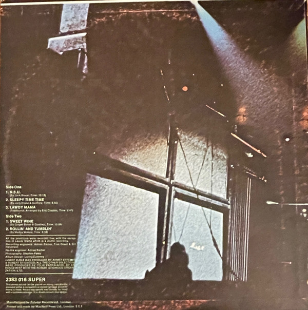 Cream - Live Cream | Polydor (2383 016) - 2 Cream - Live Cream | Polydor (2383 016) - 2